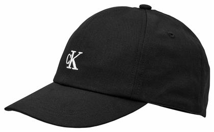 Calvin Klein Παιδικό Καπέλο Jockey Υφασμάτινο Μαύρο