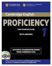 Cambridge English Proficiency for Updated Exam 1 Self Study Pack (+ 2 Cd)