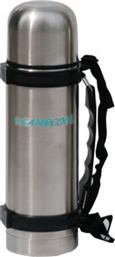 Campcool Θερμός Ανοξείδωτο με Χειρολαβή & Ιμάντα 1.2lt