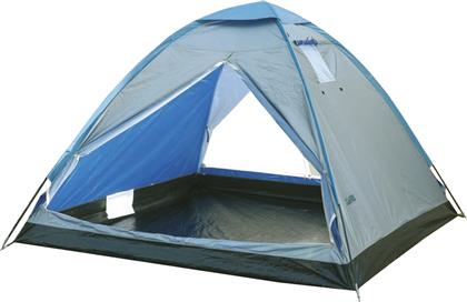 Campus Καλοκαιρινή Σκηνή Camping Igloo Γκρι για 3 Άτομα 210x150εκ.