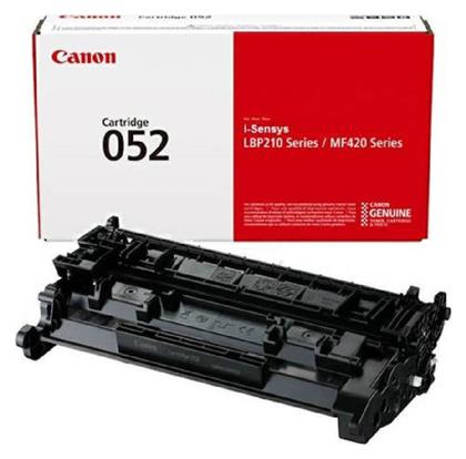 Canon 052 Γνήσιο Toner Laser Εκτυπωτή Μαύρο 3100 Σελίδων (2199C002)