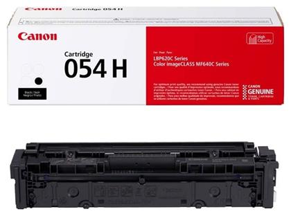 Canon 054H Γνήσιο Toner Laser Εκτυπωτή Μαύρο High Capacity 3100 Σελίδων (3028C002)