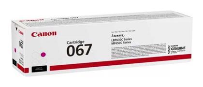 Canon 067 Γνήσιο Toner Laser Εκτυπωτή Ματζέντα 1250 Σελίδων (5100C002)