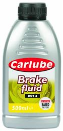 CarLube Carlube DOT 3 FMVSS 116/SAE J1703 Υγρά Φρένων 500ml 500ml από το Plus4u