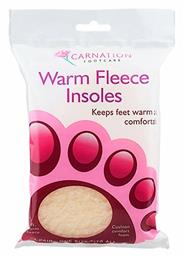 Carnation Warm Fleece Insoles