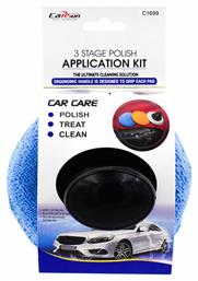 Carsun Σφουγγάρια Γυαλίσματος για Αμάξωμα 3τμχ