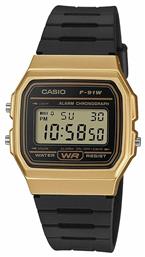 Casio Collection Ψηφιακό Ρολόι Μπαταρίας με Μαύρο Καουτσούκ Λουράκι