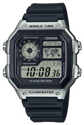 Casio Collection Ρολόι Μπαταρίας με Καουτσούκ Λουράκι από το Kiriakos Gofas