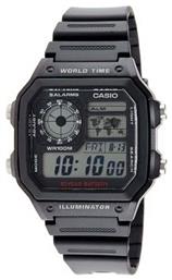 Casio Collection Ρολόι Μπαταρίας με Καουτσούκ Λουράκι