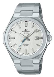 Casio Edifice Ρολόι Μπαταρίας με Ασημί Μεταλλικό Μπρασελέ από το Kiriakos Gofas