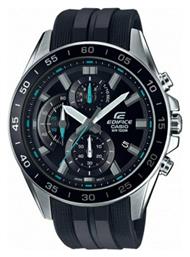 Casio Edifice Ρολόι Μπαταρίας με Καουτσούκ Λουράκι