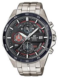 Casio Edifice Ρολόι Χρονογράφος Μπαταρίας με Ασημί Μεταλλικό Μπρασελέ από το Epapoutsia