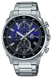 Casio Edifice Ρολόι Χρονογράφος Μπαταρίας με Ασημί Μεταλλικό Μπρασελέ από το Eleftheriou Online