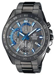 Casio Edifice Ρολόι Χρονογράφος Μπαταρίας με Μαύρο Μεταλλικό Μπρασελέ από το Eleftheriou Online