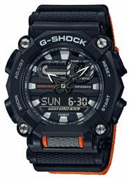 Casio G-Shock Αναλογικό/Ψηφιακό Ρολόι Χρονογράφος Μπαταρίας με Πορτοκαλί Καουτσούκ Λουράκι από το Kiriakos Gofas