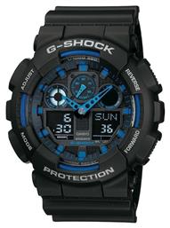 Casio G-Shock Αναλογικό/Ψηφιακό Ρολόι Χρονογράφος Μπαταρίας με Μαύρο Καουτσούκ Λουράκι