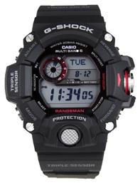 Casio G-Shock Rangeman Burton Ψηφιακό Ρολόι Solar με Μαύρο Καουτσούκ Λουράκι από το Kiriakos Gofas