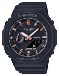 Casio G Shock Ρολόι Χρονογράφος με Μαύρο Καουτσούκ Λουράκι από το Kiriakos Gofas