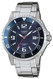 Casio Ρολόι Μπαταρίας με Ασημί Μεταλλικό Μπρασελέ από το Kiriakos Gofas