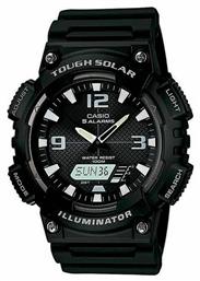 Casio Ρολόι Solar με Καουτσούκ Λουράκι