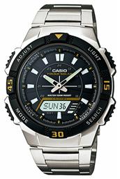 Casio Ρολόι Solar με Ασημί Μεταλλικό Μπρασελέ EF