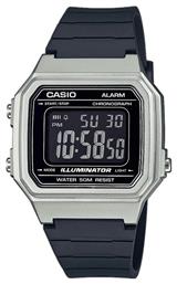 Casio Standard Ψηφιακό Ρολόι με Μαύρο Καουτσούκ Λουράκι