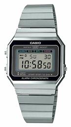 Casio Vintage Iconic Ρολόι Μπαταρίας με Μεταλλικό Μπρασελέ από το Epapoutsia