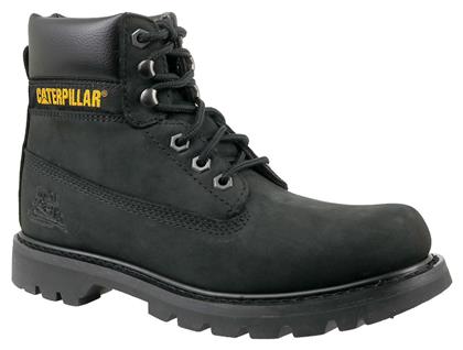 CAT Footwear Colorado Δερμάτινα Μαύρα Ανδρικά Αρβυλάκια