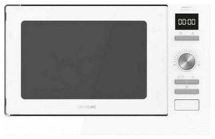 Cecotec Grandheat 2590 Εντοιχιζόμενος Φούρνος Μικροκυμάτων με Grill 25lt Λευκός