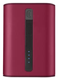 Cellular Line Thunder Power Bank 10000mAh 20W με Θύρα USB-A και Θύρα USB-C Power Delivery Κόκκινο από το Designdrops