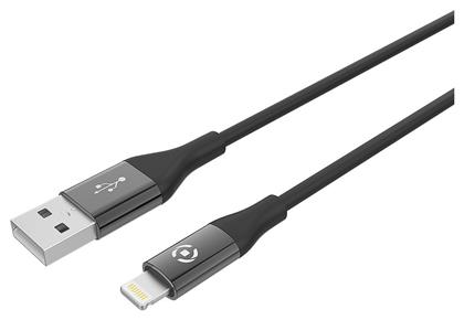 Celly Regular USB to Lightning Cable Μαύρο 1.5m (Feeling)