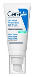 CeraVe Oil Control Gel Προσώπου Ημέρας με Υαλουρονικό Οξύ & Ceramides 52ml