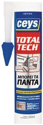 Ceys Total Tech Συγκολλητική Μαστίχη Λευκή 507216 290ml