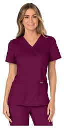 Cherokee Γυναικεία Ιατρική Μπλούζα Μπορντό