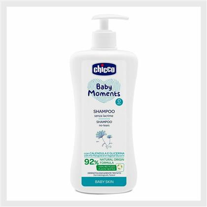 Chicco Baby Moments Shampoo 500ml με Αντλία