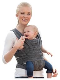 Chicco Κλασικός Μάρσιπος Boppy Comfy Fit Grey