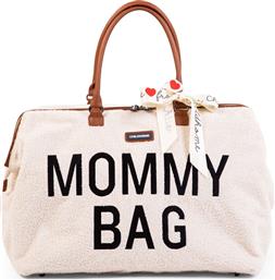 Childhome Τσάντα Μαιευτηρίου Ώμου/Χειρός Mommy Teddy Off White 55x30x40εκ.