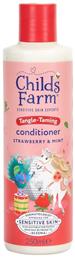 Childs Farm Παιδικό Conditioner & Αφρόλουτρο με Φράουλα / Μέντα για Εύκολο Χτένισμα σε Μορφή Gel , Ιδανικό για Μπούκλες 250ml