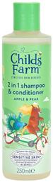 Childs Farm Παιδικό Conditioner & Σαμπουάν με Μήλο / Αχλάδι για Εύκολο Χτένισμα σε Μορφή Gel 250ml