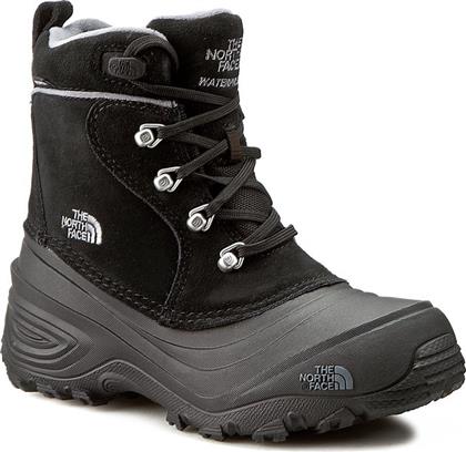 Χιονιού THE NORTH FACE - Youth Chilkat Lace II T92T5RKZ2 TNF Black/Zinc Grey