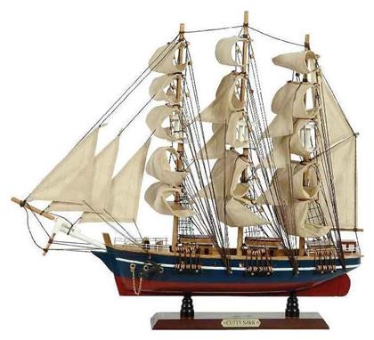 Χριστουγεννιάτικο Καράβι 60x70cm 3τμχ