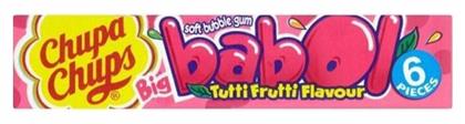 Chupa Chups 6 Τσίχλες Big Babol με Γεύση Tutti Frutti