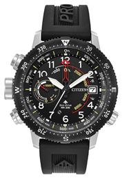 Citizen Promaster Land Altichron Ρολόι Eco - Drive με Καουτσούκ Λουράκι