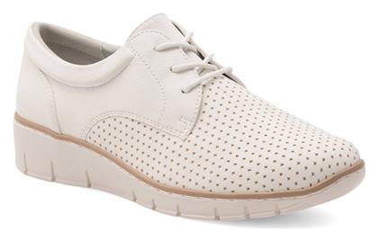 Clara Barson Γυναικεία Oxfords σε Λευκό Χρώμα