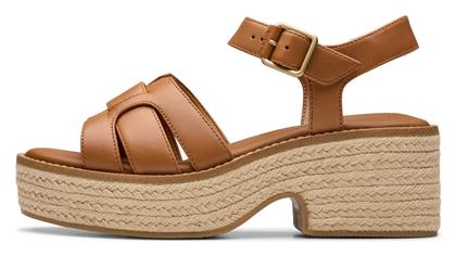 Clarks Coledale Strap Δερμάτινα Πέδιλα