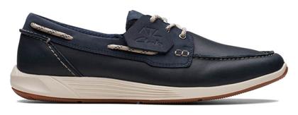 Clarks Δερμάτινα Ανδρικά Μοκασίνια Navy Blue