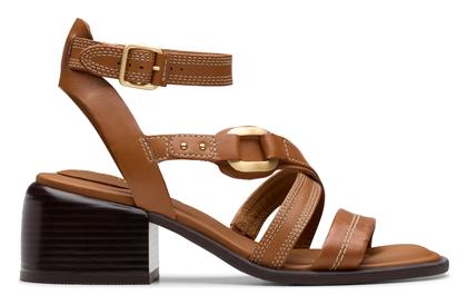 Clarks Δερμάτινα Πέδιλα Ταμπά