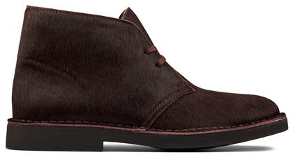 Clarks Desert Boot 2 Δερμάτινα Γυναικεία Μποτάκια Μπορντό από το MyShoe