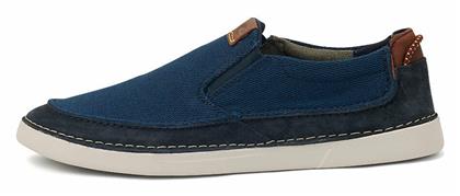 Clarks Gereld Step Ανδρικά Slip-On Μπλε