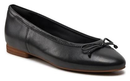 Clarks Lily Δερμάτινες Γυναικείες Μπαλαρίνες σε Χρώμα